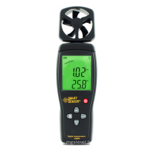 Air Flow Velocit y Digital Anemometer, Handheld Wind Speed Meter